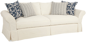 Slipcovered Sofa Sample