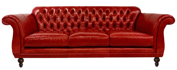New Soho Tufted Leather Sofa