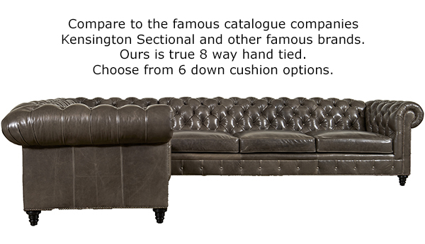 Kingsbridge Leather Sectional