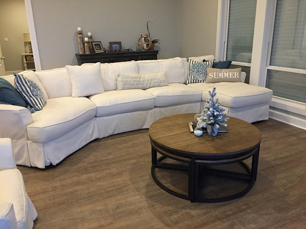 Cindy Slipcovered Sectional